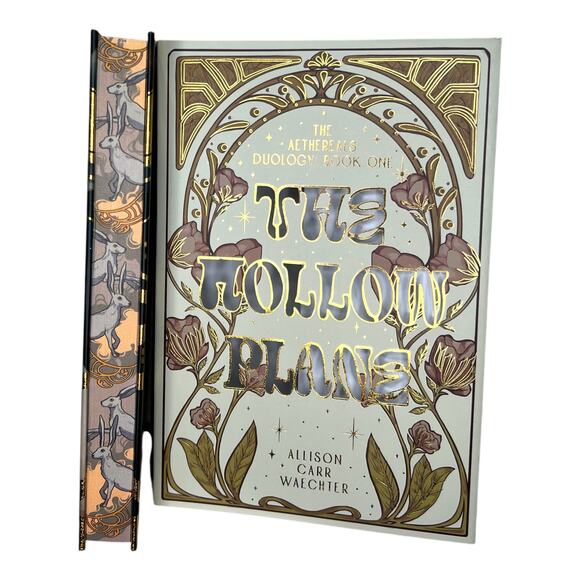 Bookish Box The Hollow Plane by Allison Carr Waechter -May 2024 Bitter Bonds Box - Picture 1 of 9